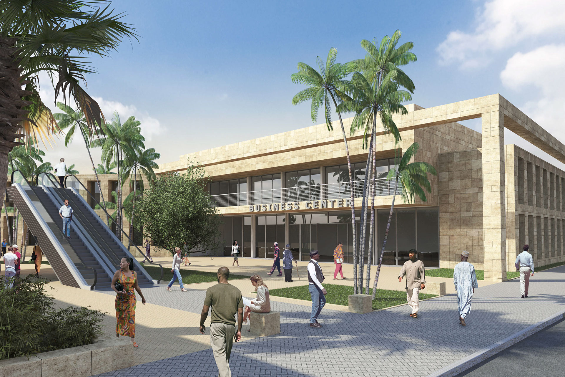 Chinese build Commercial Hub in Angola