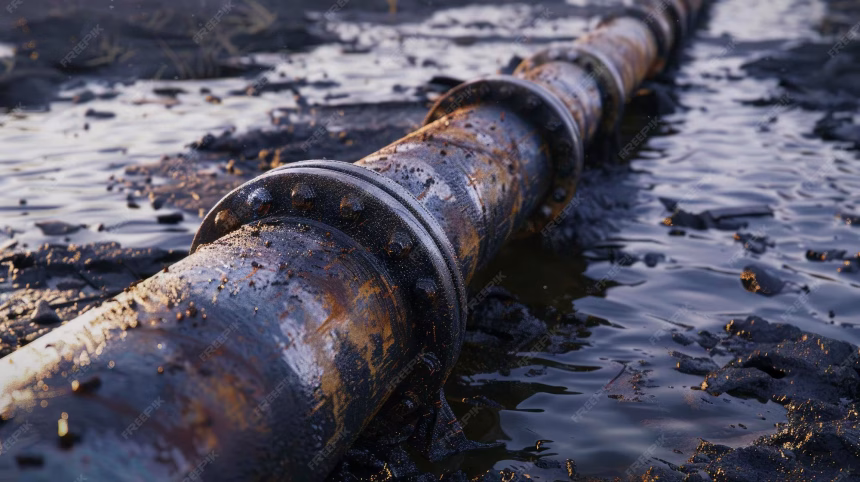 Nigeria contains oil leakage