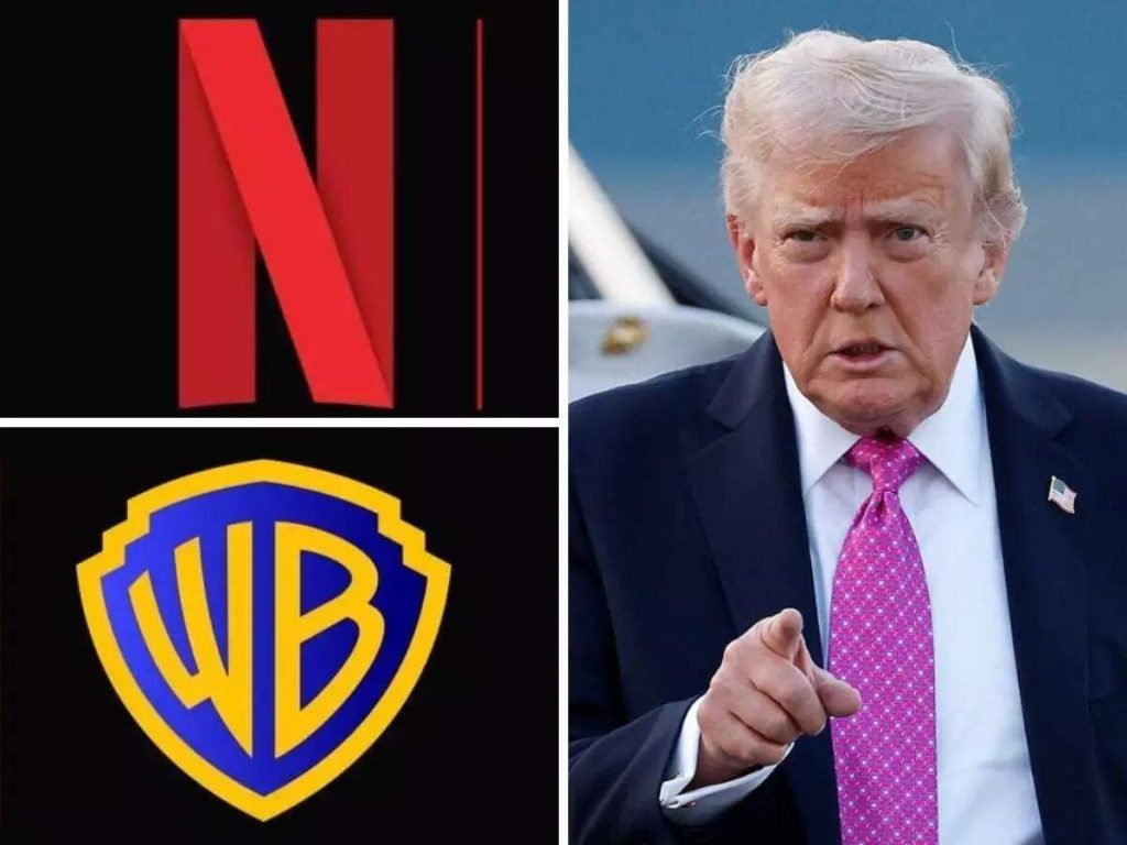 Trump weighs in on the Netflix-Warner deal