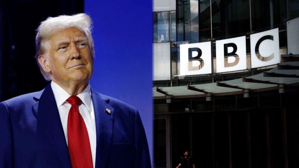 Donald Trump sues BBC for up to $10bn 